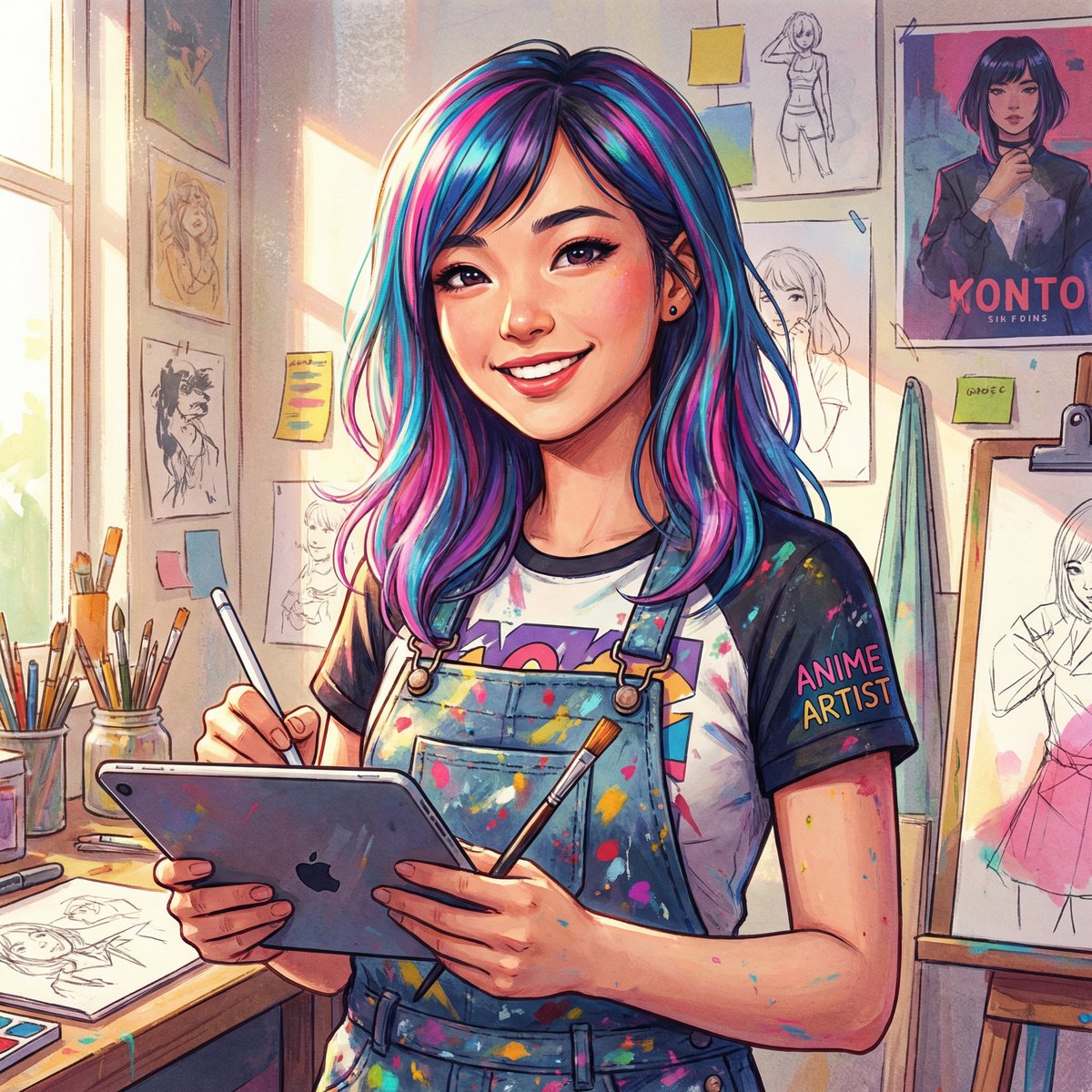 国产自拍动漫画师-苏小染